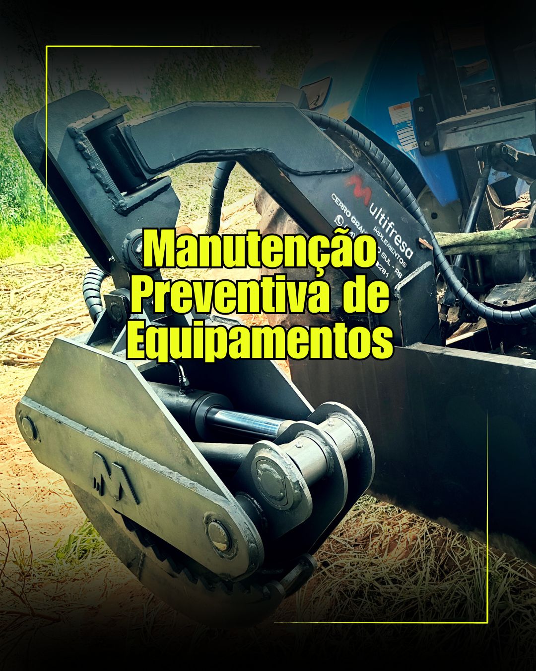 Manutenção de Equipamento Florestal
