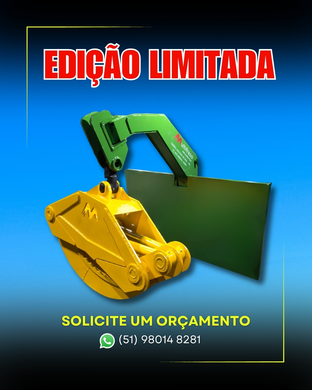 Mini Skidder Edição Especial Brasil